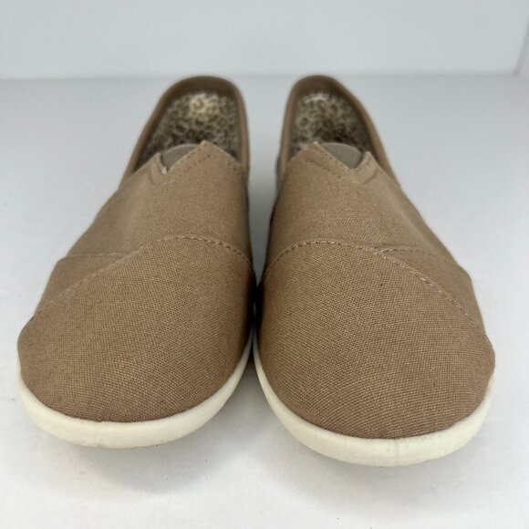 Faded Glory Womens Tan Basic Aline Casual Lightweight Flats Size 9 Slip-On Shoes - Picture 3 of 9